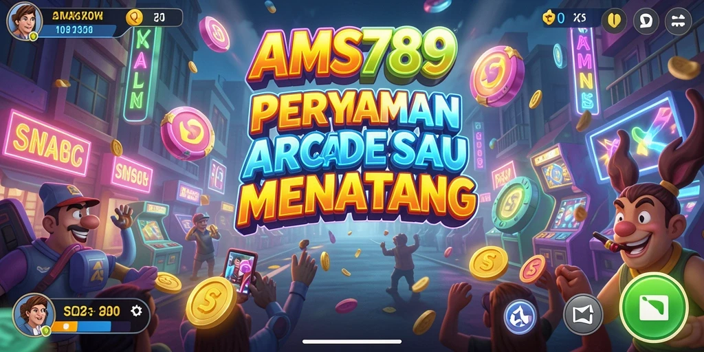 Tampilan gameplay menegangkan dari AMS789 dengan grafis menawan.