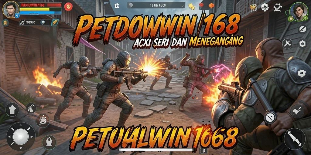 Tampilan gameplay aksi seru INDOWIN168 dengan berbagai pertempuran menegangkan.