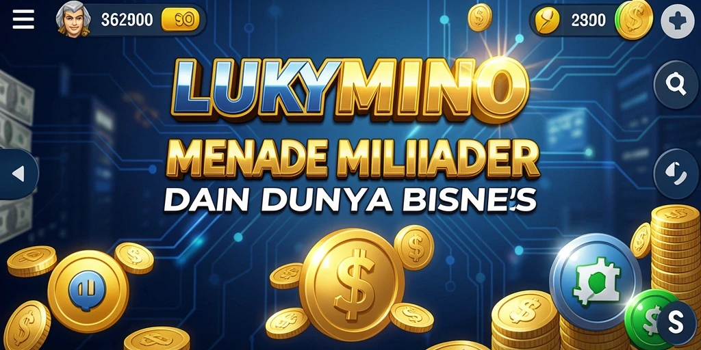 Tampilan gameplay LUKYMINO yang menarik dan interaktif.