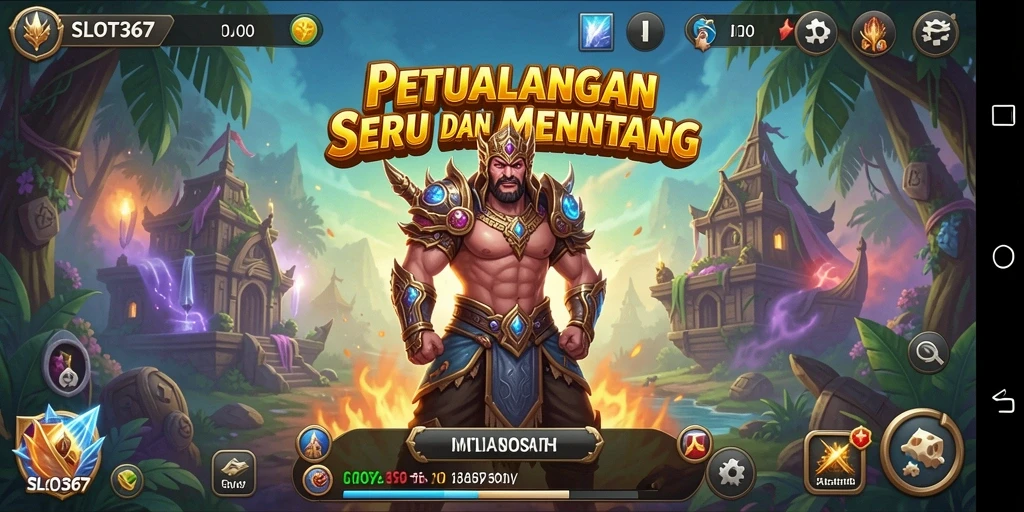 Screenshot utama SLOT367 menampilkan aksi seru dalam petualangan.