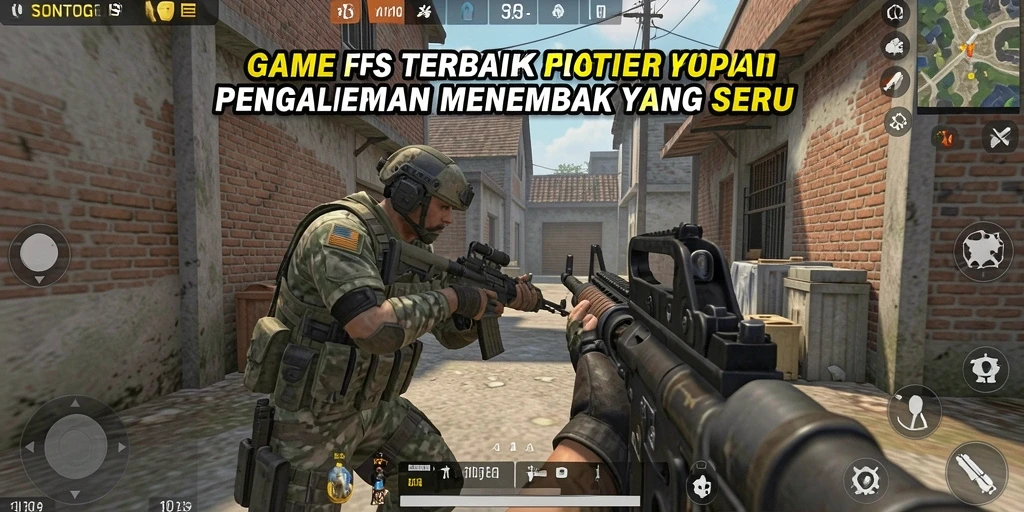 Screenshot gameplay <strong>SONTOGEL</strong> menampilkan aksi tembak-menembak yang seru dan dinamis.